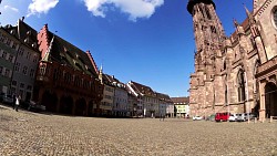 Obrázek z trasy Freiburg im Breisgau - Náměstí Münsteru (Münsterplatz)