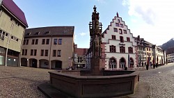 Obrázek z trasy Freiburg im Breisgau - Náměstí Münsteru (Münsterplatz)