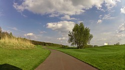 Picture from track Access road to the golf course