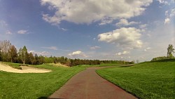 Picture from track Access road to the golf course