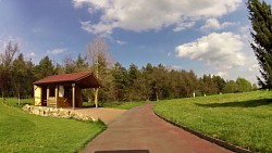 Picture from track Access road to the golf course