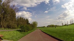 Picture from track Access road to the golf course