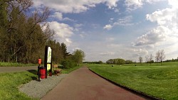 Picture from track Access road to the golf course