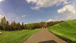 Picture from track Access road to the golf course