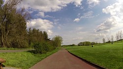 Picture from track Access road to the golf course