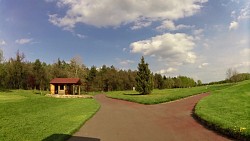 Picture from track Access road to the golf course