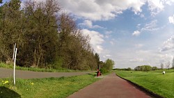 Picture from track Access road to the golf course