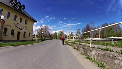 Picture from track 4600 steps for health along the banks of the Jihlava river