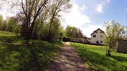 Picture from track 4600 steps for health along the banks of the Jihlava river