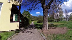 Picture from track 4600 steps for health along the banks of the Jihlava river