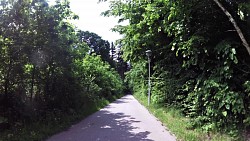 Bilder aus der Strecke Radweg rund um die Seen und Sanddünen aus Poděbrady zurück nach Poděbrady