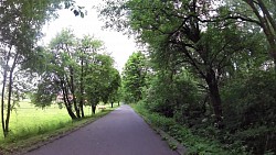 Bilder aus der Strecke Radweg rund um die Seen und Sanddünen aus Poděbrady zurück nach Poděbrady