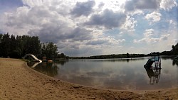 Picture from track From Poděbrady around lakes and sand dunes and back to Podebrady