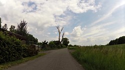 Bilder aus der Strecke Radweg rund um die Seen und Sanddünen aus Poděbrady zurück nach Poděbrady