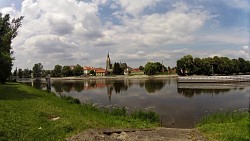 Picture from track From Poděbrady around lakes and sand dunes and back to Podebrady