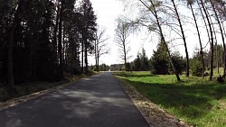 Picture from track Forest circuit for cycling and skating in Hradec Králové