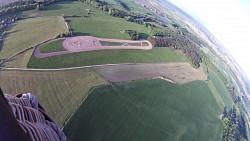 Picture from track Balloon flight around Hradec Kralove with Hembalón company