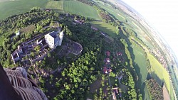 Picture from track Balloon flight around Hradec Kralove with Hembalón company