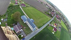 Picture from track Balloon flight around Hradec Kralove with Hembalón company