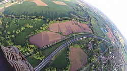 Picture from track Balloon flight around Hradec Kralove with Hembalón company