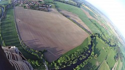 Picture from track Balloon flight around Hradec Kralove with Hembalón company