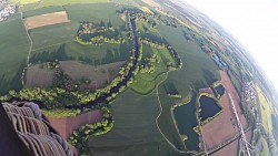 Picture from track Balloon flight around Hradec Kralove with Hembalón company