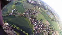 Picture from track Balloon flight around Hradec Kralove with Hembalón company