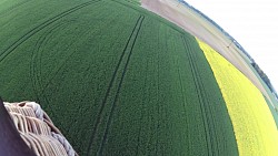 Picture from track Balloon flight around Hradec Kralove with Hembalón company