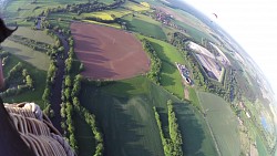 Picture from track Balloon flight around Hradec Kralove with Hembalón company