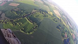 Picture from track Balloon flight around Hradec Kralove with Hembalón company