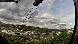 Obrázek z trasy Lanovkou na ústeckou Větruši