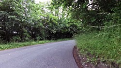 foto van de route Hoogland Dzban - landschap van gouden kalkmergel