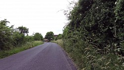 foto van de route Hoogland Dzban - landschap van gouden kalkmergel