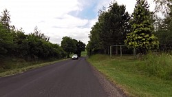 foto van de route Hoogland Dzban - landschap van gouden kalkmergel