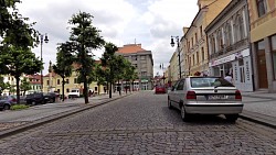 Bilder aus der Strecke Džbánsko –  Landschaft des goldenen Kalksteins