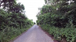 foto van de route Hoogland Dzban - landschap van gouden kalkmergel