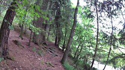 Picture from track A walk through the Jindřišský valley