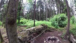 Picture from track A walk through the Jindřišský valley