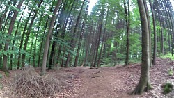 Picture from track A walk through the Jindřišský valley