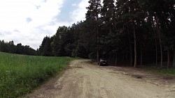 Picture from track A walk through the Jindřišský valley