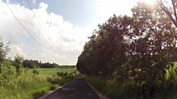 Obrázok z trasy Londýn, Paríž, Nový York - za pár hodín na bicykli.