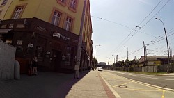 Obrázek z trasy Stodolní ulice Ostrava