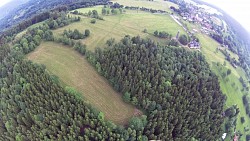 Obrázek z trasy Přelet balónem nad Jizerskými horami