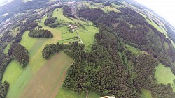 Obrázek z trasy Přelet balónem nad Jizerskými horami