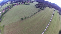 Obrázek z trasy Přelet balónem nad Jizerskými horami