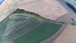 Obrázek z trasy Let balónem - Orlické hory, z Rychnova do Letohradu