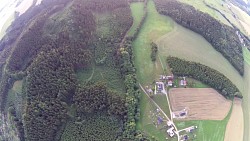 Obrázek z trasy Let balónem - Orlické hory, z Rychnova do Letohradu