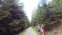 Obrázok z trasy Janovy búdy – Chata Růžohorky – Růžová hora