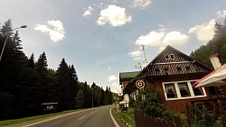 Picture from track Through the Velká Úpa over Pec, Janovy boudy and Spálený Mlýn back to the Velká Úpa by bike