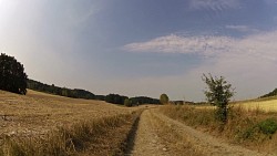 Picture from track educational trail from the forest to the Valley of Doubrava